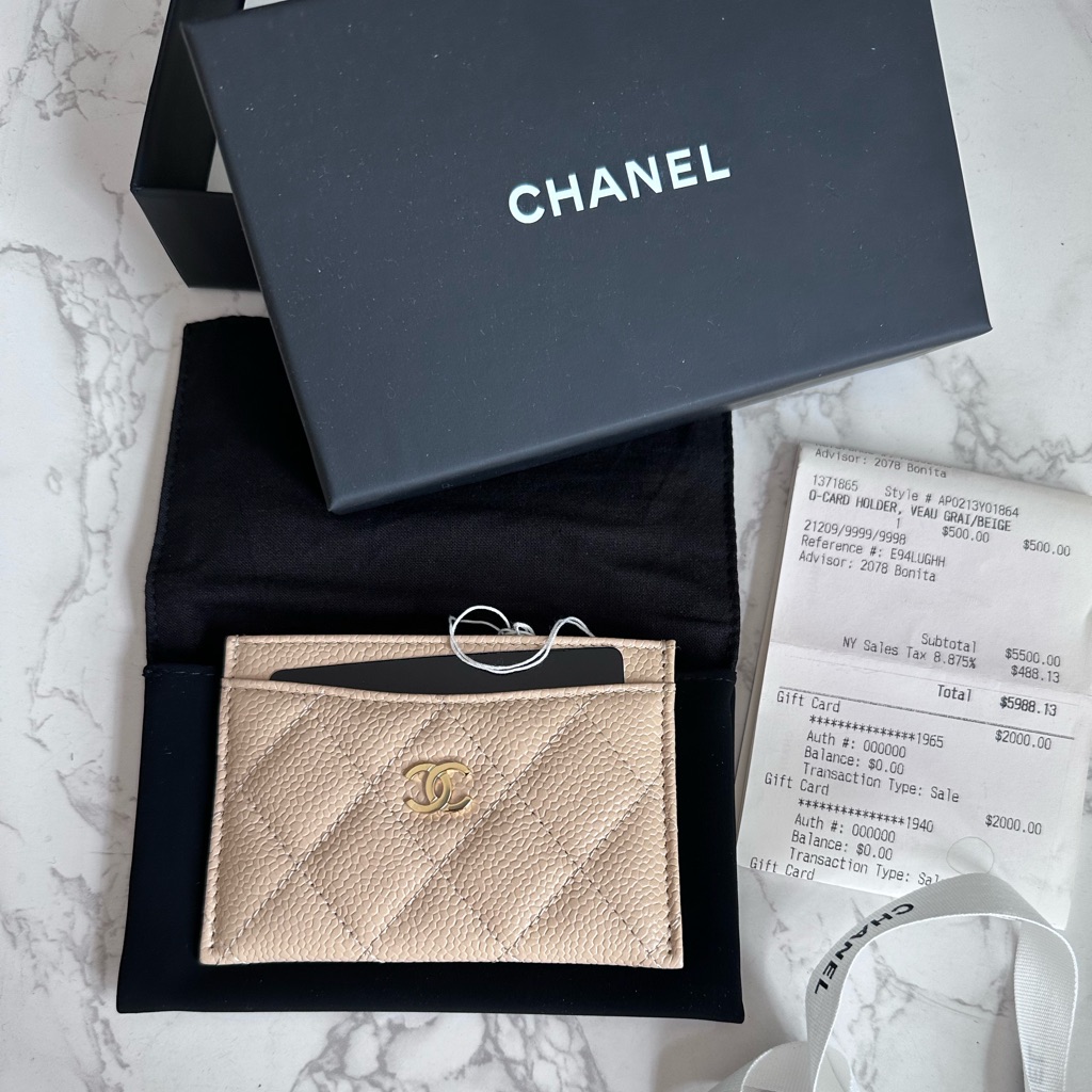 Brand New Chanel Card Holder